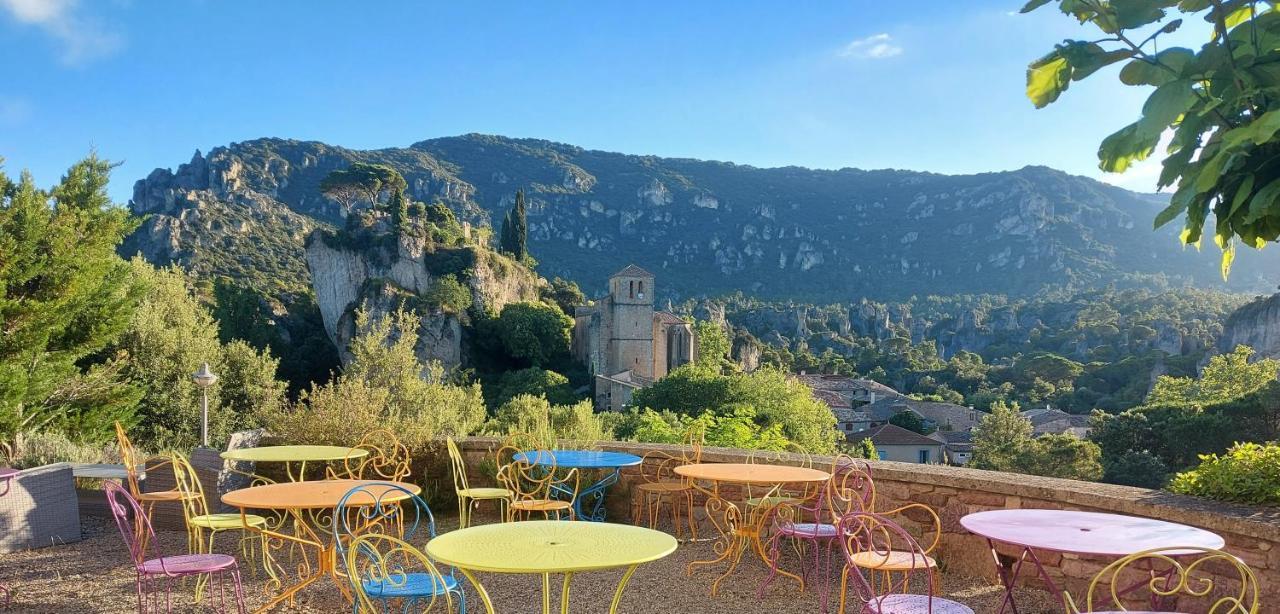 Hotel Les Hauts De Mourèze Dış mekan fotoğraf