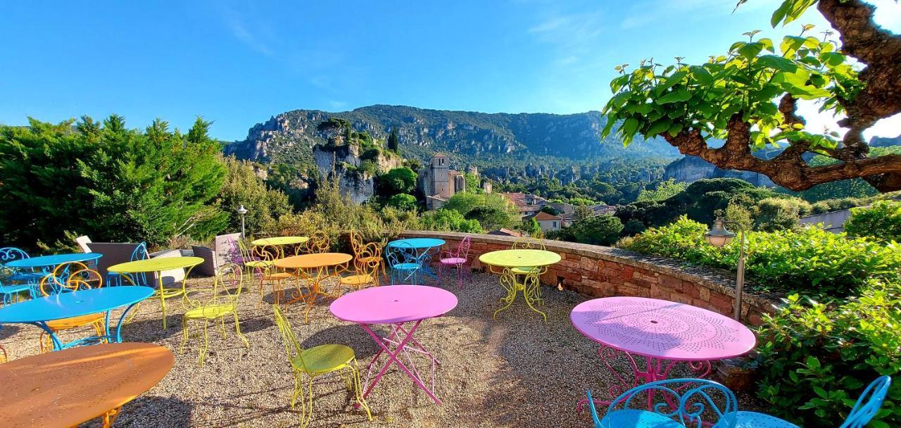 Hotel Les Hauts De Mourèze Dış mekan fotoğraf