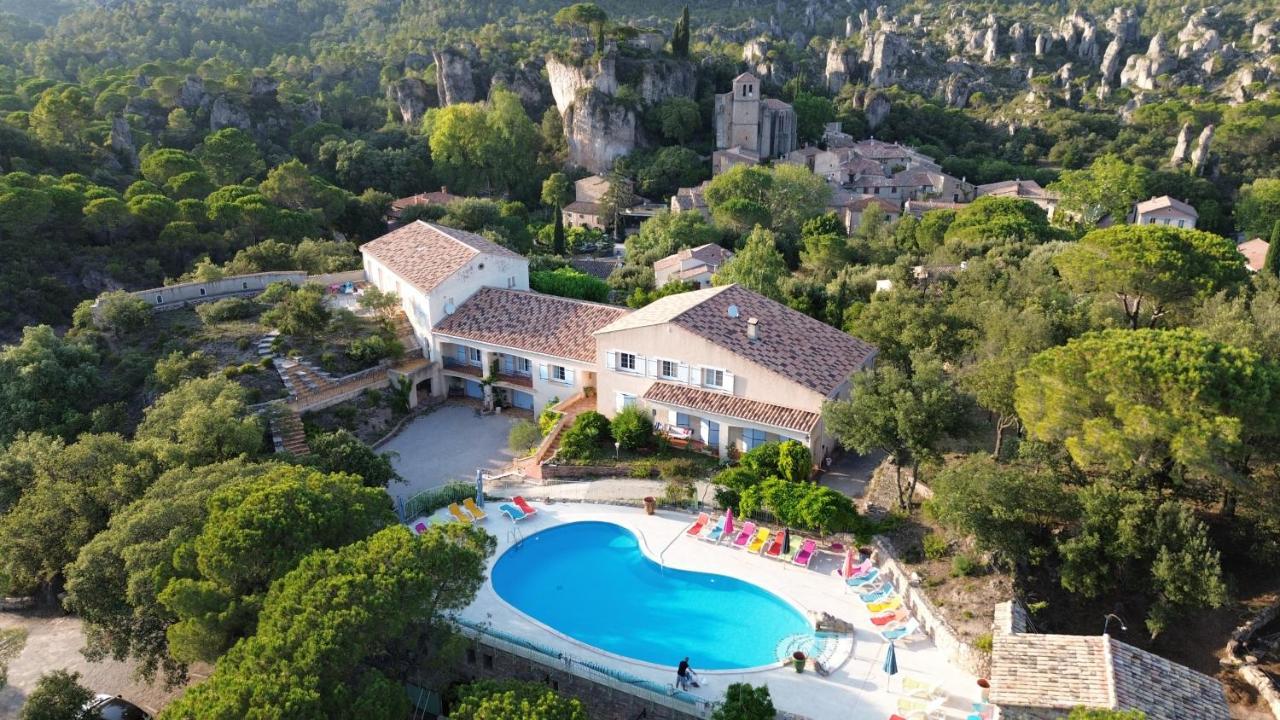 Hotel Les Hauts De Mourèze Dış mekan fotoğraf