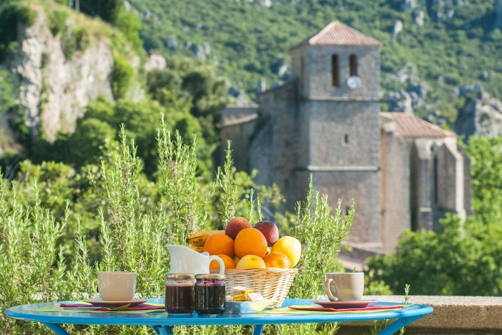 Hotel Les Hauts De Mourèze Dış mekan fotoğraf